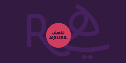 Molsaq Arabic Font Poster 1
