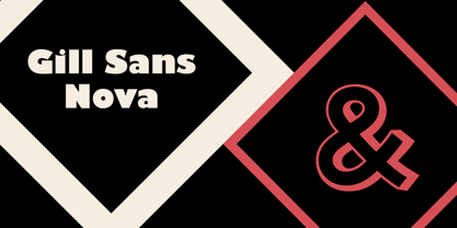Gill Sans Nova Font Poster 1