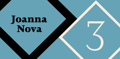 Joanna Nova Font Poster 6