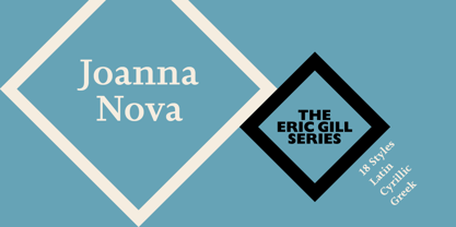 Joanna Nova Font Poster 1
