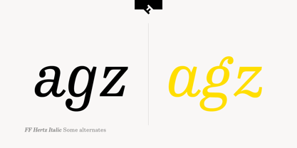 FF Hertz Font Poster 9