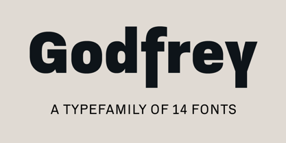 Godfrey Font Poster 1