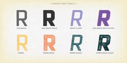 Racon Font Poster 4