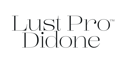 Lust Pro Didone Fuente Póster 2