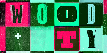 WOODTYPE Collection Fuente Póster 6