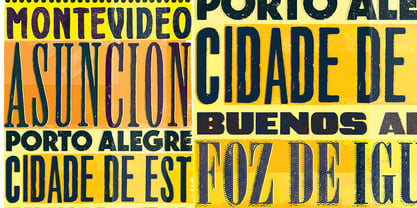 WOODTYPE Collection Fuente Póster 4