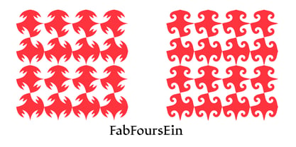 FabFours Font Poster 1