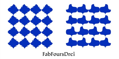 FabFours Font Poster 3
