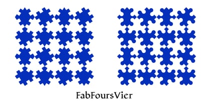 FabFours Font Poster 4