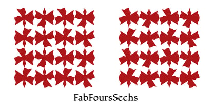 FabFours Font Poster 6