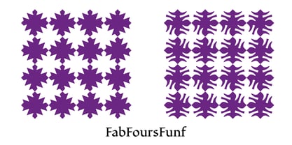FabFours Font Poster 5