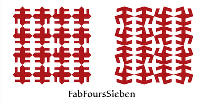 FabFours Font Poster 7