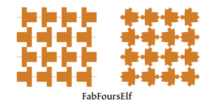 FabFours Font Poster 11