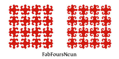 FabFours Font Poster 9