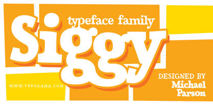 Siggy Font Poster 1