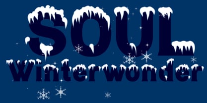Soul Winterwonder Font Poster 2