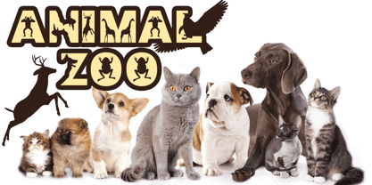 Animal Zoo Font Poster 2