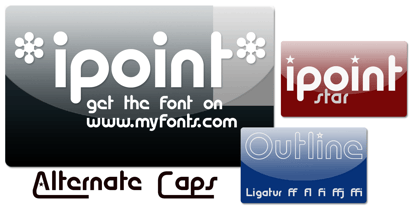 Ipoint Font Poster 3