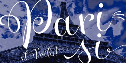 Parisi Font Poster 3