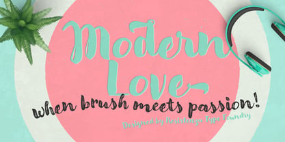 Modern Love Fuente Póster 1