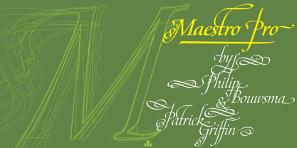 Maestro Font Poster 1