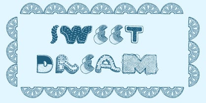 Sweets Font Poster 2