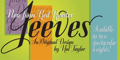 Jeeves Font Poster 1