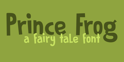 Prince Frog Font Poster 1