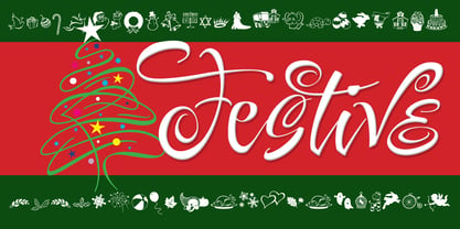 Festive Font Poster 1