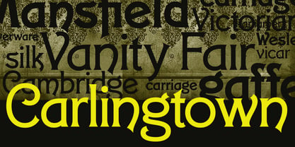 Carlingtown Font Poster 5