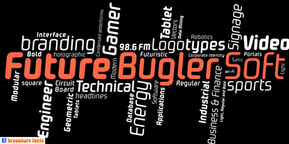 Future Bugler Soft Font Poster 3