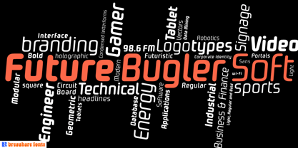 Future Bugler Soft Fuente Póster 3