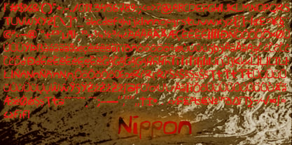 Nippon Font Poster 2
