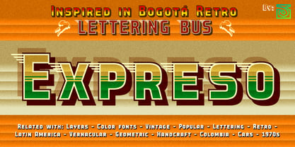 Expreso Font Poster 1