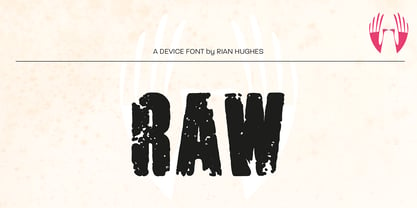 Raw Font Poster 2