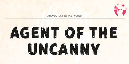 Agent Of The Uncanny Font Poster 1
