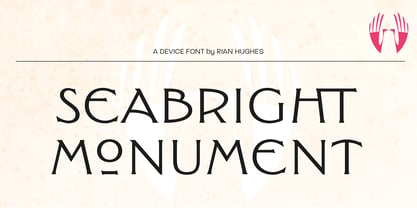 Seabright Monument Font Poster 6