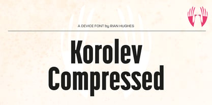 Korolev Military Stencil Font Poster 8