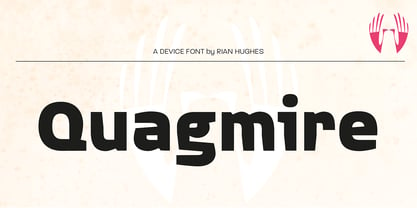 Quagmire Font Poster 3