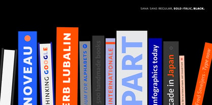 Sana Sans Font Poster 14