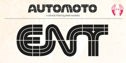 Automoto Font Poster 6