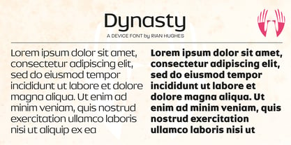 Dynasty Font Poster 5