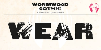 Wormwood Gothic Font Poster 4