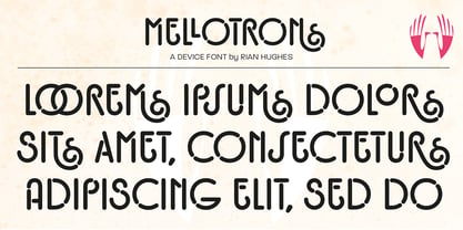 Mellotron Font Poster 5