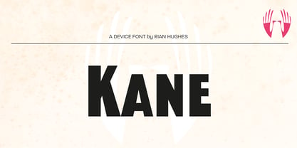 Kane Font Poster 2