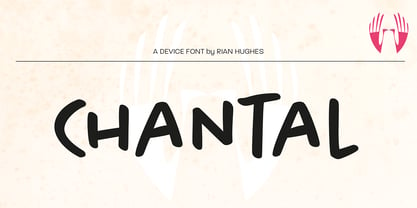 Chantal Font Poster 2