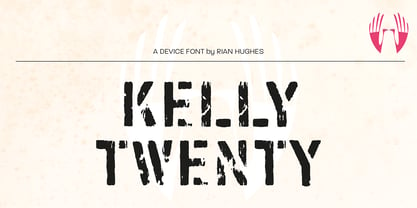 Kelly Twenty Font Poster 2