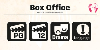 Box Office Font Poster 1