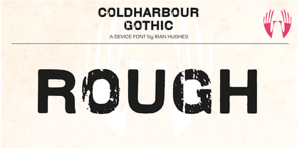 Coldharbour Gothic Police Affiche 5