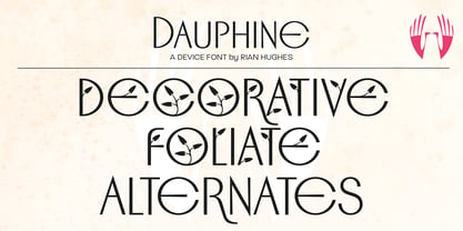 Dauphine Fuente Póster 6